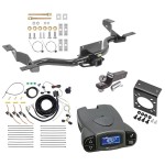 Trailer Hitch Tow Package Prodigy P3 Brake Control For 14-24 RAM ProMaster 1500 2500 3500 w/ 7-Way RV Wiring 2" Drop Mount 2" Ball Class 4 2" Receiver Reese Tekonsha