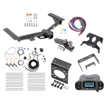 Trailer Hitch Tow Package Prodigy P3 Brake Control For 15-23 Ford Transit-350 w/ 7-Way RV Wiring 2" Drop Mount 2" Ball Class 3 2" Receiver Except Single Rear Wheel w/148" Wheelbase Draw-Tite Tekonsha