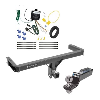 Tow Package For 11-12 Audi Q5 15-23 Porsche Macan Trailer Hitch w/ Wiring 2" Drop Mount 2" Ball 2" Receiver