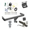 Ultimate Tow Package For 11-12 Audi Q5 15-23 Porsche Macan Trailer Hitch w/ Wiring 2" Drop Mount Dual 2" and 1-7/8" Ball Lock Bracket Cover 2" Receiver