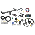 Trailer Hitch Tow Package Prodigy P3 Brake Control For 11-12 Audi Q5 15-23 Porsche Macan w/ 7-Way RV Wiring 2" Drop Mount 2" Ball Class 3 2" Receiver Draw-Tite Tekonsha