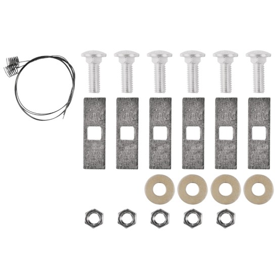 Trailer Tow Hitch Hardware Fastener Kit For 07-14 Ford Edge 07-15 Lincoln MKX Class 3 2" Towing Receiver