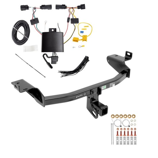 Trailer Tow Hitch For 19-23 Jeep Cherokee w/ Wiring Harness Kit