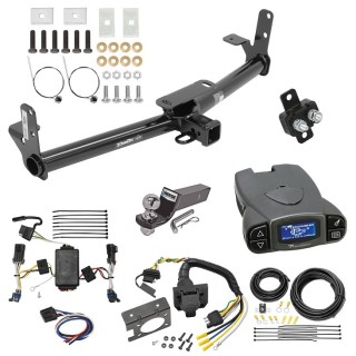 Trailer Hitch Tow Package Prodigy P3 Brake Control For 02-07 Saturn Vue Except Redline w/ 7-Way RV Wiring 2" Drop Mount 2" Ball Class 3 2" Receiver Draw-Tite Tekonsha