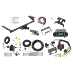 Trailer Hitch Tow Package Prodigy P3 Brake Control For 17-20 Pacifica LX Touring 20-22 Voyager 2022 Grand Caravan Canada Only Except Hybrid 7-Way Wiring 2" Drop Mount 2" Ball