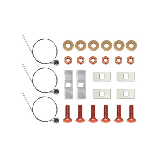 Trailer Tow Hitch Hardware Fastener Kit For 17-23 Chrysler Voyager Pacifica 22-23 Grand Caravan Except Hybrid Class 3 2" Receiver