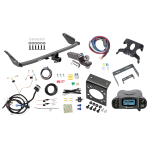 Trailer Hitch Tow Package Prodigy P3 Brake Control For 15-20 Toyota Sienna Except SE w/ 7-Way RV Wiring 2" Drop Mount 2" Ball Class 3 2" Receiver Except SE Draw-Tite Tekonsha