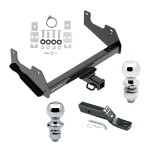 Trailer Tow Hitch For 15-23 Ford F-150 17-23 Raptor Receiver w/ 1-7/8" and 2" Ball