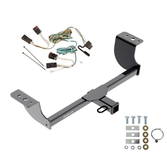 Trailer Tow Hitch For 05-07 Chrysler 300 08-14 Dodge Challenger 06-10 Charger w/ Wiring Harness Kit