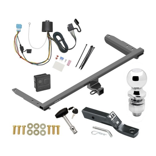 Trailer Tow Hitch For 18-23 Honda Odyssey With Fuse Provisions Deluxe Package Wiring 2" Ball and Lock