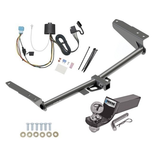 Tow Package For 18-23 Honda Odyssey With Fuse Provisions Trailer Hitch w/ Wiring 2" Drop Mount 2" Ball 2" Receiver 