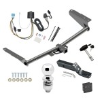 Trailer Tow Hitch For 18-23 Honda Odyssey With Fuse Provisions Deluxe Package Wiring 2" Ball and Lock