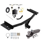 Trailer Tow Hitch For 20-24 Lincoln Aviator Complete Package w/ Wiring and 2" Ball