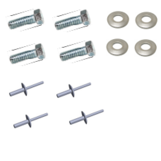 Trailer Tow Hitch Hardware Fastener Kit For 20-25 Subaru Outback Wagon 2" Receiver Class 3