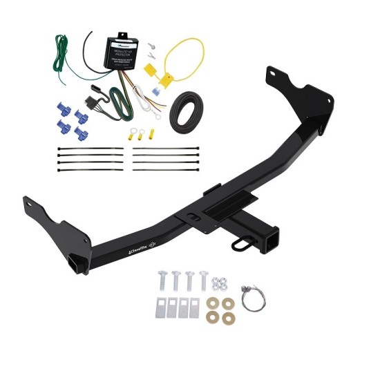 Trailer Tow Hitch For 19-24 Audi Q3 (Except w/Hands-Free Liftgate Sensor) w/ Wiring Harness Kit