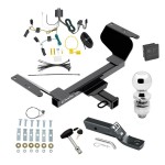 Trailer Tow Hitch For 18-23 GMC Terrain Except Diesel without Tow Prep Pkg Wiring 2" Ball and Lock