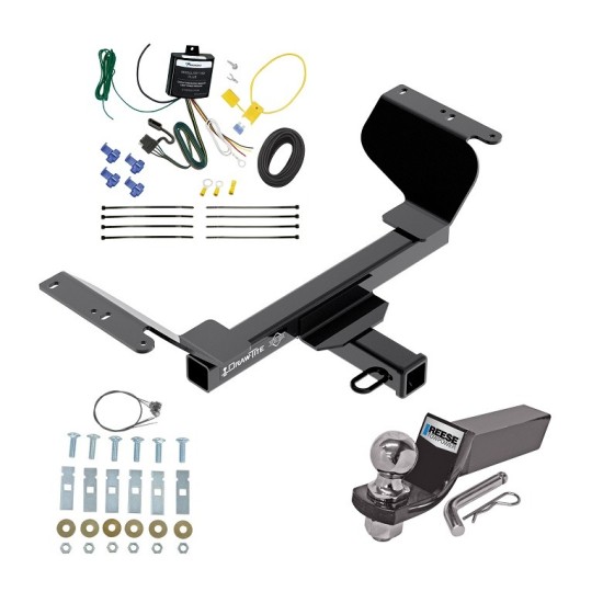 Trailer Tow Hitch For 2022 Chevrolet Equinox Except Premier or Models w/1.6L Diesel Complete Package w/ Wiring and 2" Ball