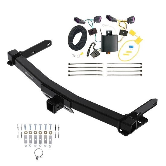 Trailer Tow Hitch For 14-23 Dodge Durango All Styles w/ Wiring Harness Kit