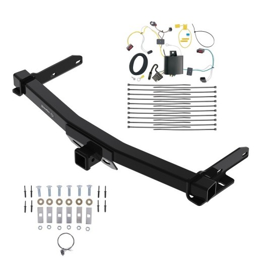 Trailer Hitch w/ Wiring For 14-21 Jeep Grand Cherokee 2022 WK Old Body Style Class 4 2" Tow Receiver Tekonsha