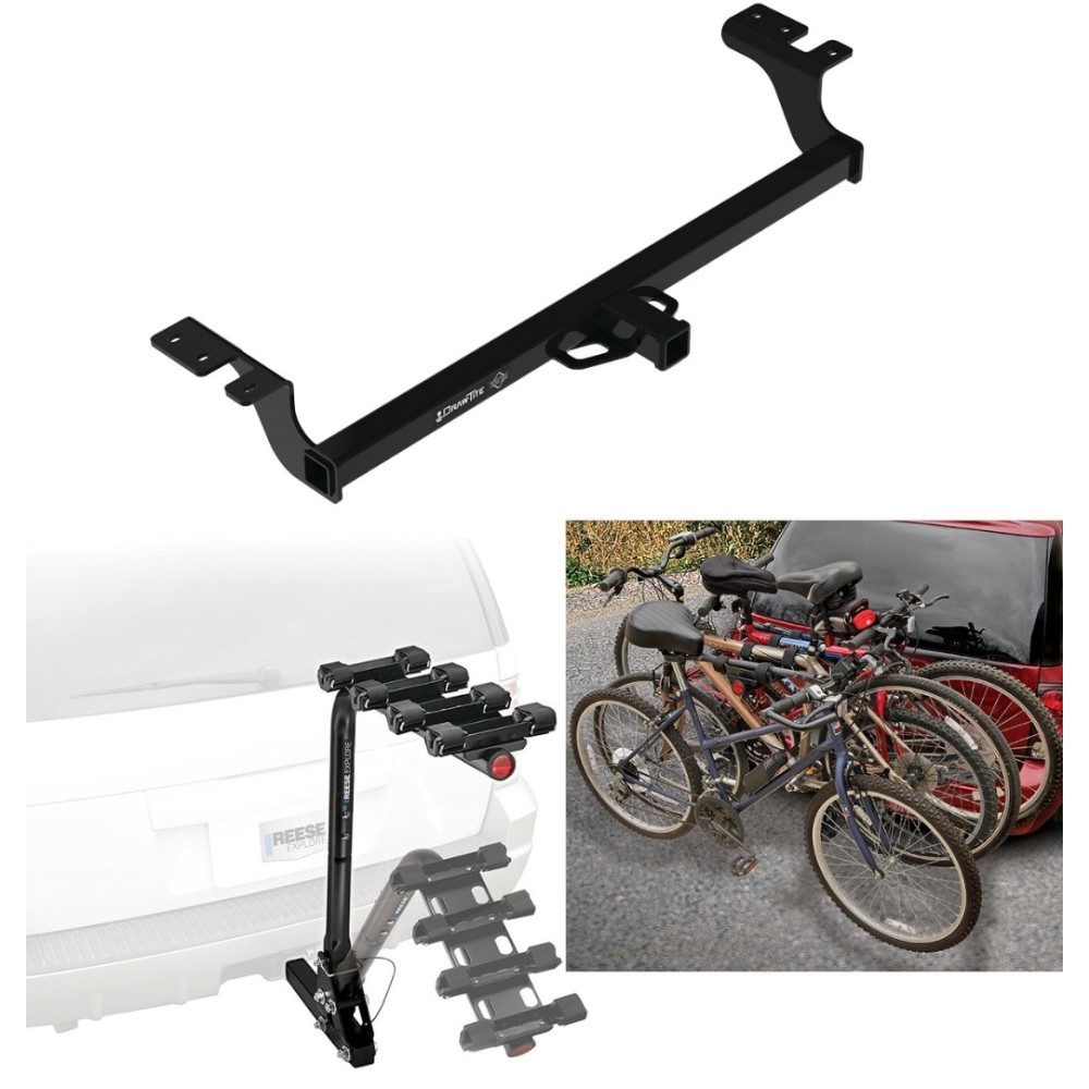 Trailer Hitch w/ 4 Bike Rack For 2222 KIA Carnival Approved