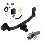 Trailer Tow Hitch For 22-23 Chevrolet Bolt EUV Complete Package w/ Wiring and 2" Ball