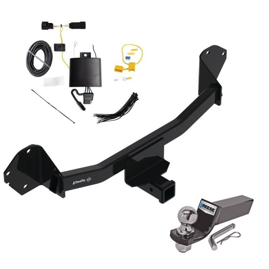 Trailer Tow Hitch For 22-23 Chevrolet Bolt EUV Complete Package w/ Wiring and 2" Ball