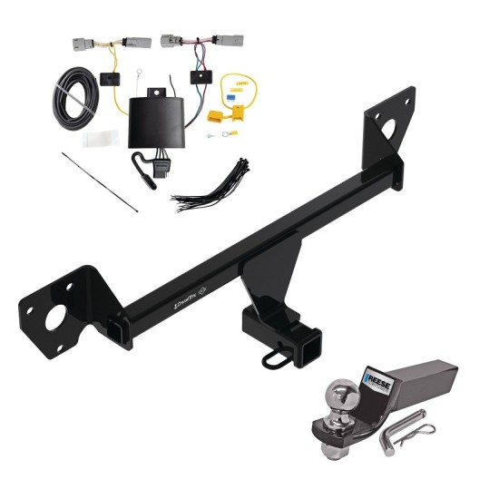 Trailer Tow Hitch For 21-25 Chevrolet Trailblazer Except w/LED Taillights Complete Package w/ Wiring and 2" Ball