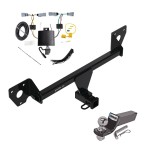 Trailer Tow Hitch For 21-25 Chevy Trailblazer w/LED Taillights Complete Package w/ Wiring and 2" Ball