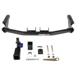 Trailer Tow Hitch For 14-20 Infiniti QX60 13-20 Nissan Pathfinder Hidden Removable 2" Receiver Class 3 Draw-Tite