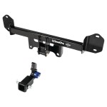 Trailer Tow Hitch For 11-23 BMW X3 Hidden Removable 2" Receiver Complete Package w/ Wiring and 2" Ball