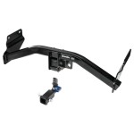 Trailer Tow Hitch For 11-13 Jeep Grand Cherokee Hidden Removable 2" Receiver Complete Package w/ Wiring and 1-7/8" Ball