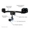 Trailer Tow Hitch For 19-23 Volvo XC40 Hidden Removable 2" Receiver Complete Package w/ Wiring and 2" Ball