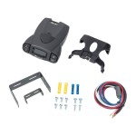 Complete Trailer Hitch Tow Package w/ Prodigy P3 Brake Control For 22-23 Ford Maverick All Styles 2" Receiver 7-Way RV Wiring 2" Drop 2" Ball Class 3