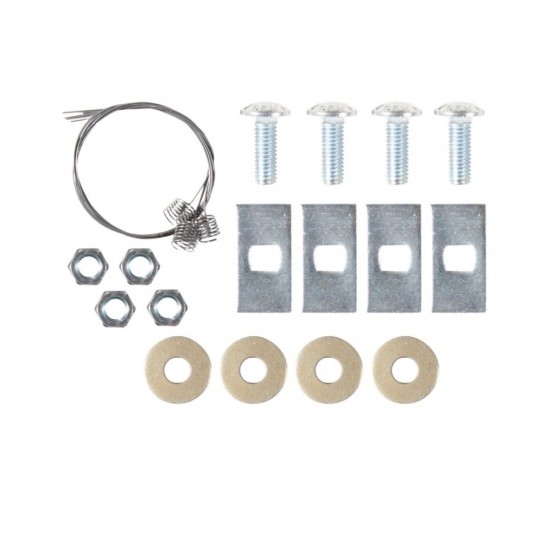Trailer Tow Hitch Hardware Fastener Kit For 10-12 Ford Fusion Lincoln MKZ Milan 1-1/4" Receiver