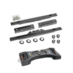 For 2011-2016 Ford F-450 Super Duty Elite Series Fifth Wheel Hitch Mounting System Rail Kit + Elite Gooseneck For Models w/o Factory Puck System (Excludes: Cab & Chassis, w/o Factory Puck System Models) By Reese