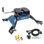 For 2014-2024 RAM 3500 M5 Fifth Wheel Hitch + In-Bed Wiring 20K Talon Jaw Complete System For Models w/ Factory Puck System + King Pin Lock (For w/Factory or Reese Elite Puck System Models) By Reese