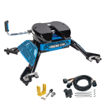 For 2014-2024 RAM 3500 M5 Fifth Wheel Hitch + In-Bed Wiring 27K Talon Jaw Complete System For Models w/ Factory Puck System + King Pin Lock (For w/Factory or Reese Elite Puck System Models) By Reese