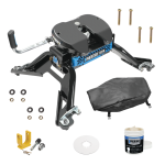 For 2015-2024 RAM 2500 M5 Fifth Wheel Hitch 32K Talon Jaw Complete System For Models w/ Factory Puck System + King Pin Lock + 10" Lube Plate + Fifth Wheel Cover + Lube (For w/Factory or Reese Elite Puck System Models) By Reese