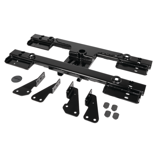 For 2020-2024 Chevrolet Silverado 3500 HD Elite Series Fifth Wheel Hitch Mounting System Rail Kit For Models w/o Factory Puck System (For 6-1/2' and 8 foot Bed, w/o Factory Puck System Models) By Reese