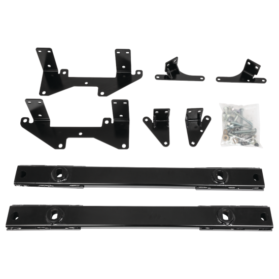 For 2020-2024 GMC Sierra 1500 Custom Reese Max Duty Underbed Rail Kit Power Puck System (For All Styles, w/o Factory Puck System Models) By Reese