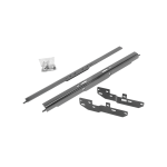 For 2011-2019 Chevrolet Silverado 2500 HD Underbed Gooseneck Hitch Rails for Draw-Tite Hide-A-Goose Head (Excludes: w/OEM HD Towing Prep Package, w/o Factory Puck System Models) By Draw-Tite