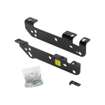 For 2011-2016 Ford F-250 Super Duty Gooseneck Fifth Wheel Underbed Custom Fit Brackets For Standard Rails (For 5'8 or Shorter Bed (Sidewinder Required), Except Cab & Chassis, w/o Factory Puck System Models) By Reese