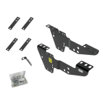 For 2001-2006 GMC Sierra 1500 HD Gooseneck Fifth Wheel Underbed Custom Fit Brackets For Standard Rails (For 6-1/2' and 8 foot Bed, w/o Factory Puck System Models) By Reese