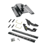 For 2001-2006 GMC Sierra 3500 Custom Industry Standard Above Bed Rail Kit + 25K Pro Series Gooseneck Hitch (For 5'8 or Shorter Bed (Sidewinder Required), w/o Factory Puck System Models) By Reese