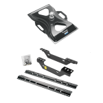 For 2011-2019 Chevrolet Silverado 2500 HD Custom Industry Standard Above Bed Rail Kit + 25K Reese Gooseneck Hitch (For 5'8 or Shorter Bed (Sidewinder Required), Except w/OEM HD Towing Prep Package, w/o Factory Puck System Models) By Reese