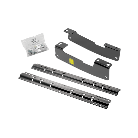 For 2004-2014 Ford F-150 Custom Industry Standard Above Bed Rail Kit (For 6-1/2' and 8 foot Bed, w/o Factory Puck System Models) By Reese