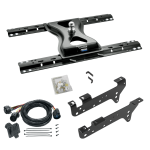 For 1999-2010 Ford F-250 Super Duty Custom Industry Standard Above Bed Rail Kit + 25K Reese Gooseneck Hitch + In-Bed Wiring (For 5'8 or Shorter Bed (Sidewinder Required), Except Cab & Chassis, w/o Factory Puck System Models) By Reese