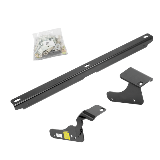 For 2019-2024 RAM 1500 Classic Gooseneck Fifth Wheel Underbed Custom Fit Brackets For Standard Rails (For 5'8 or Shorter Bed (Sidewinder Required), w/o Factory Puck System Models) By Reese