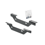 For 2011-2019 Chevrolet Silverado 3500 HD Gooseneck Fifth Wheel Underbed Custom Fit Brackets For Outboard Rails (For 5'8 or Shorter Bed (Sidewinder Required), Except w/OEM HD Towing Prep Package, w/o Factory Puck System Models) By Reese