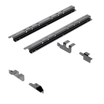 For 2014-2024 RAM 2500 Custom Outboard Above Bed Rail Kit (For 5'8 or Shorter Bed (Sidewinder Required), w/o Factory Puck System Models) By Reese